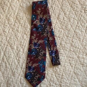 🌹 Salvatori 100% Silk Floral Necktie | Vintage-Inspired 🌹